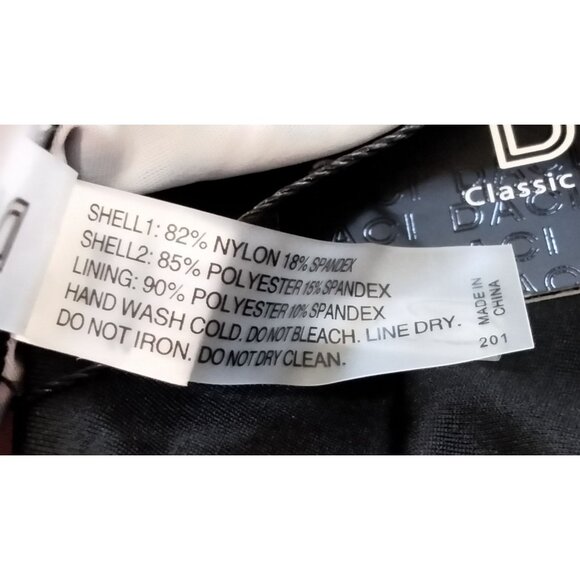 Daci Leopard Print Flounce One-Piece Swimsuit Retro Style Plus Size 20W - Picture 9 of 9